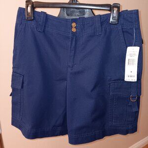 Lauren Ralph Lauren Navy Shorts,  six pockets, size 4